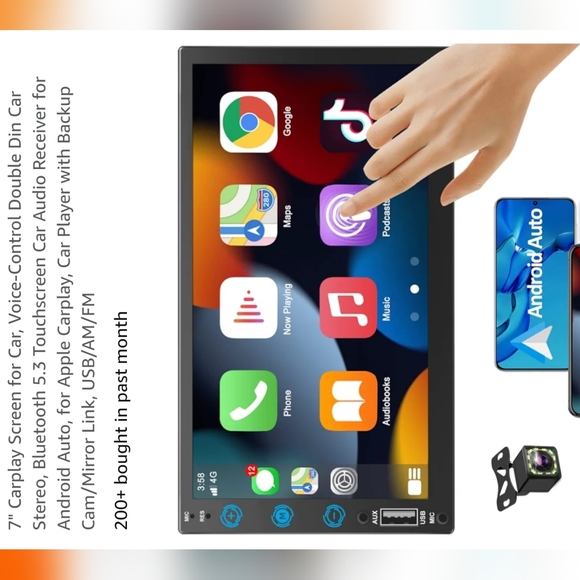 Double Din Car Stereo - Picture 1 of 4